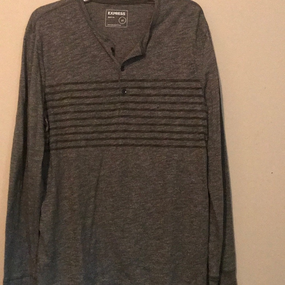 Men’s long sleeve Henley